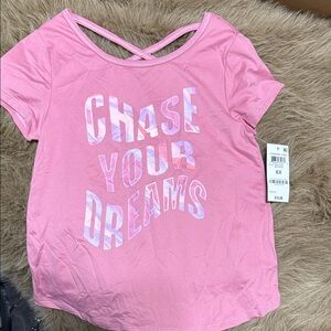 Ideology Pink Cross-Back Tee